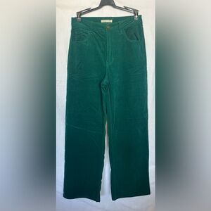 Copper Key Women's Green Corduroy Pants
